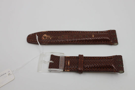 1995, Vintage Aqua Chrono Swatch Strap, 19mm, 'Overboard', SBK105, NEW OLD STOCK, Never Used