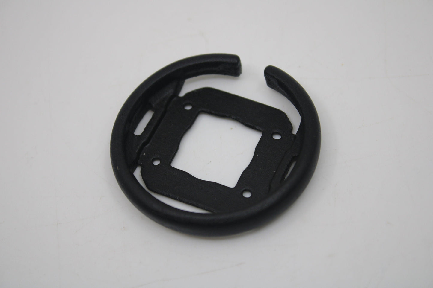 3D Printed Version of Pop Swatch Ring, Brand New unused, Matt Black, Watch NOT included in sale