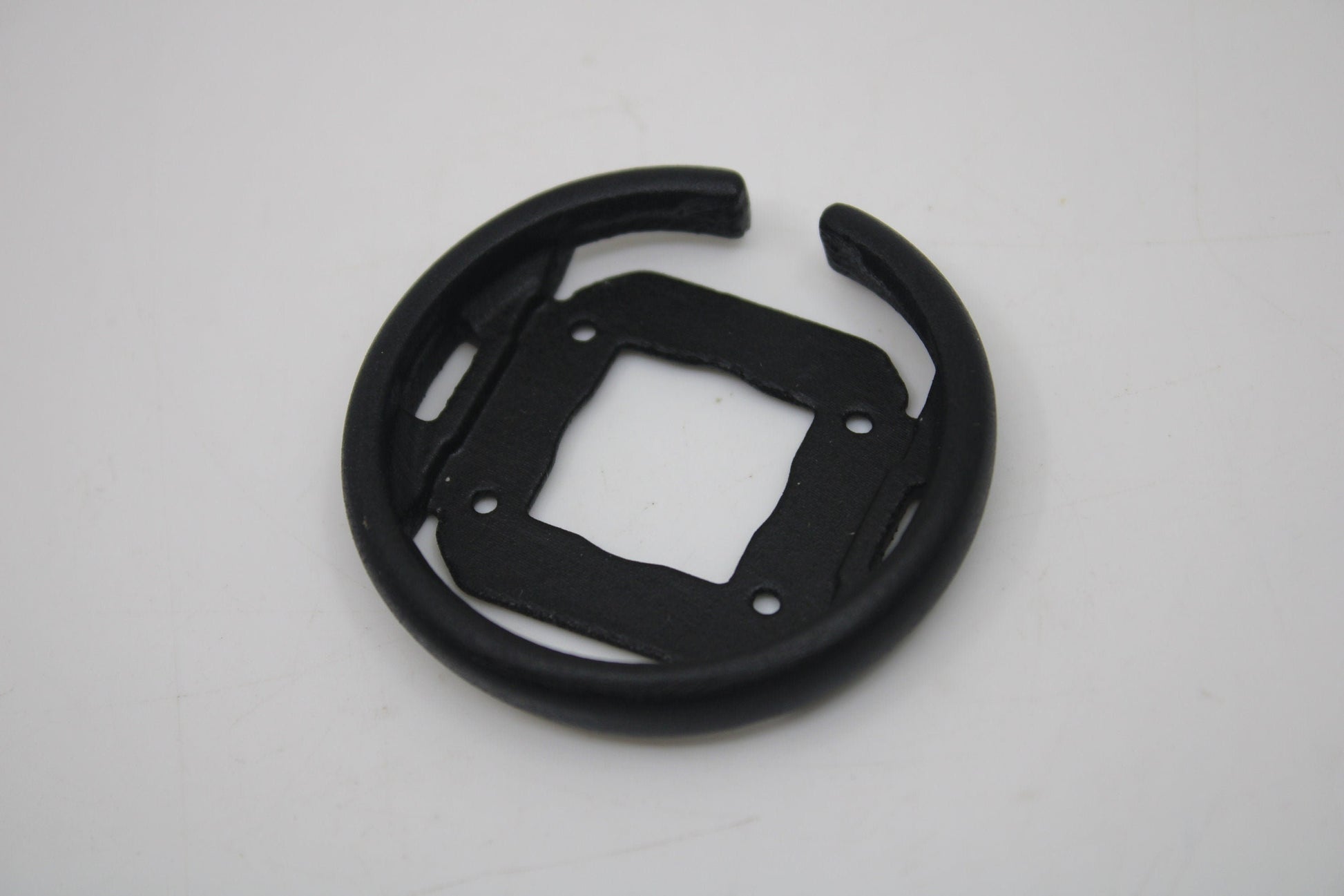 3D Printed Version of Pop Swatch Ring, Brand New unused, Matt Black, Watch NOT included in sale