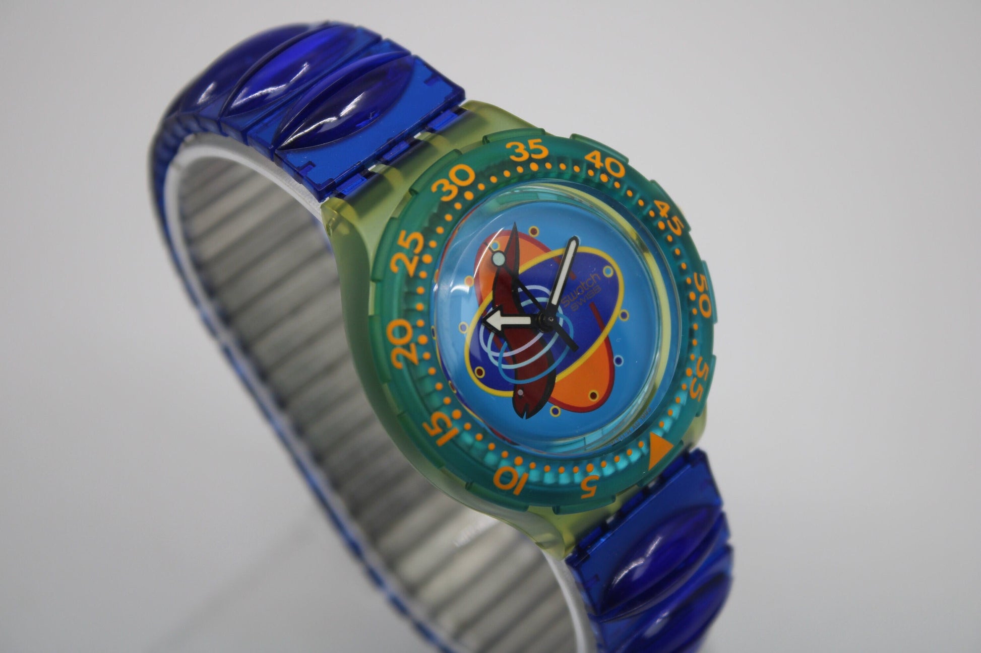 1994, Vintage Swatch Scuba 'UnderPressure', Under Pressure, SDN114, NO Original Box, In New Old Stock Condition, Never Worn working 100%