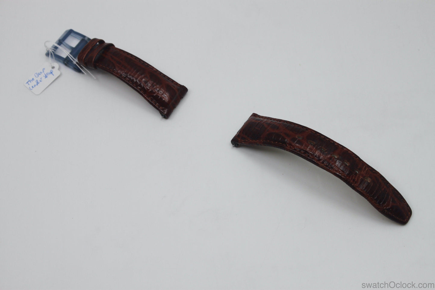 Early 90s, Swatch The Beep, used leather strap, in good condition