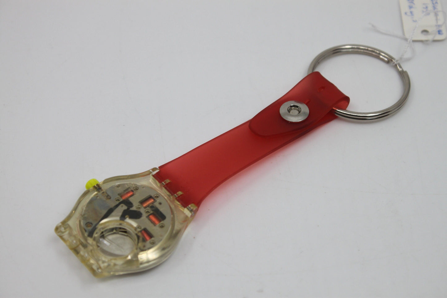 Unique, Vintage Swatch Keychain, SSK101, 1993, 'Orologio', made from recycled, NON-working Gents Swatch watch