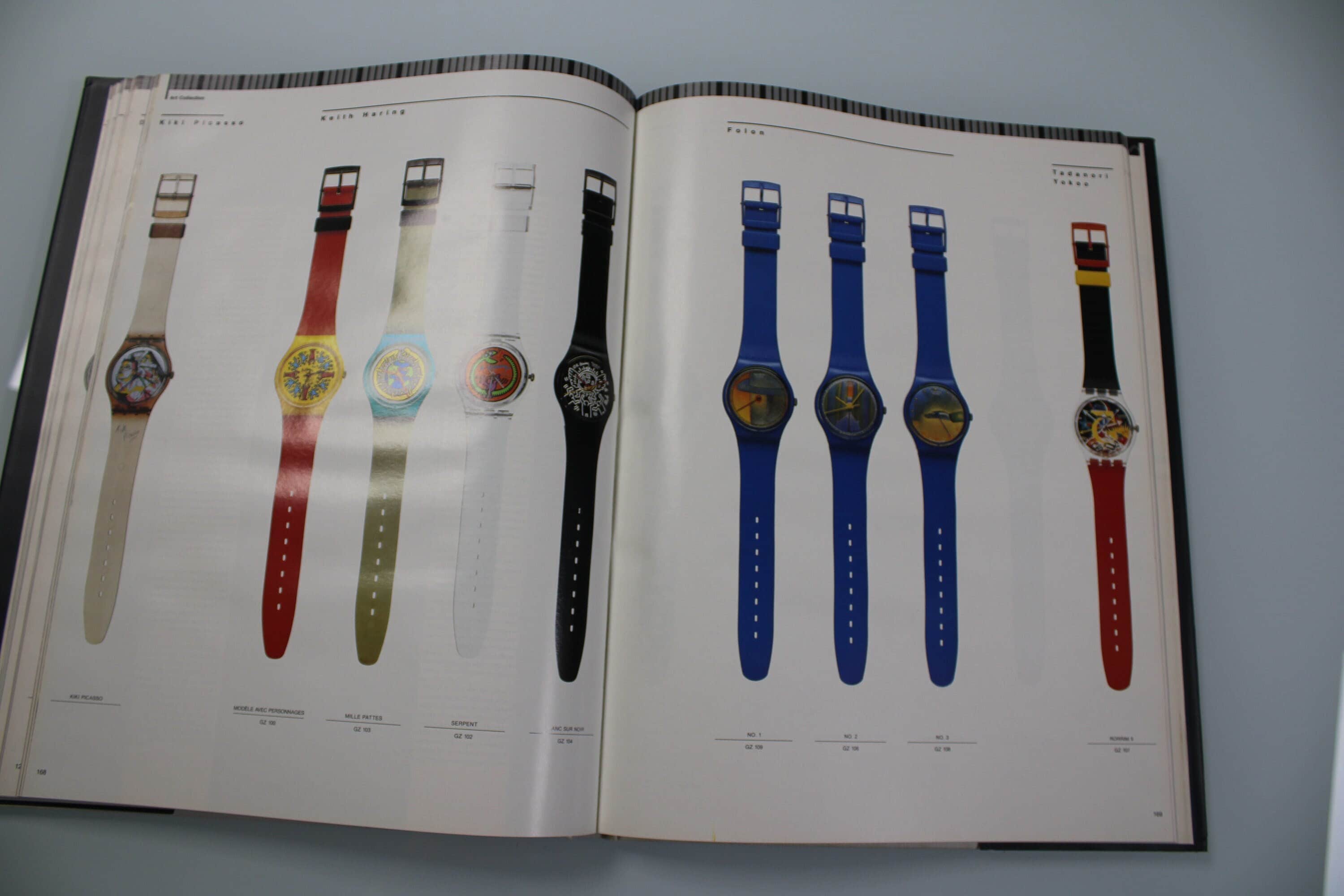 Swatch yourself! The very complete Swatch collection book, from