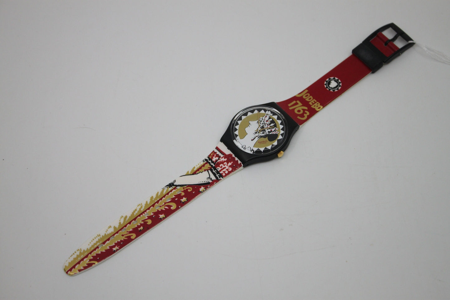 1994 Vintage Gents Swatch 'Aiglette' GB159, NEW OLD STOCK, Never Worn, working 100% with original strap