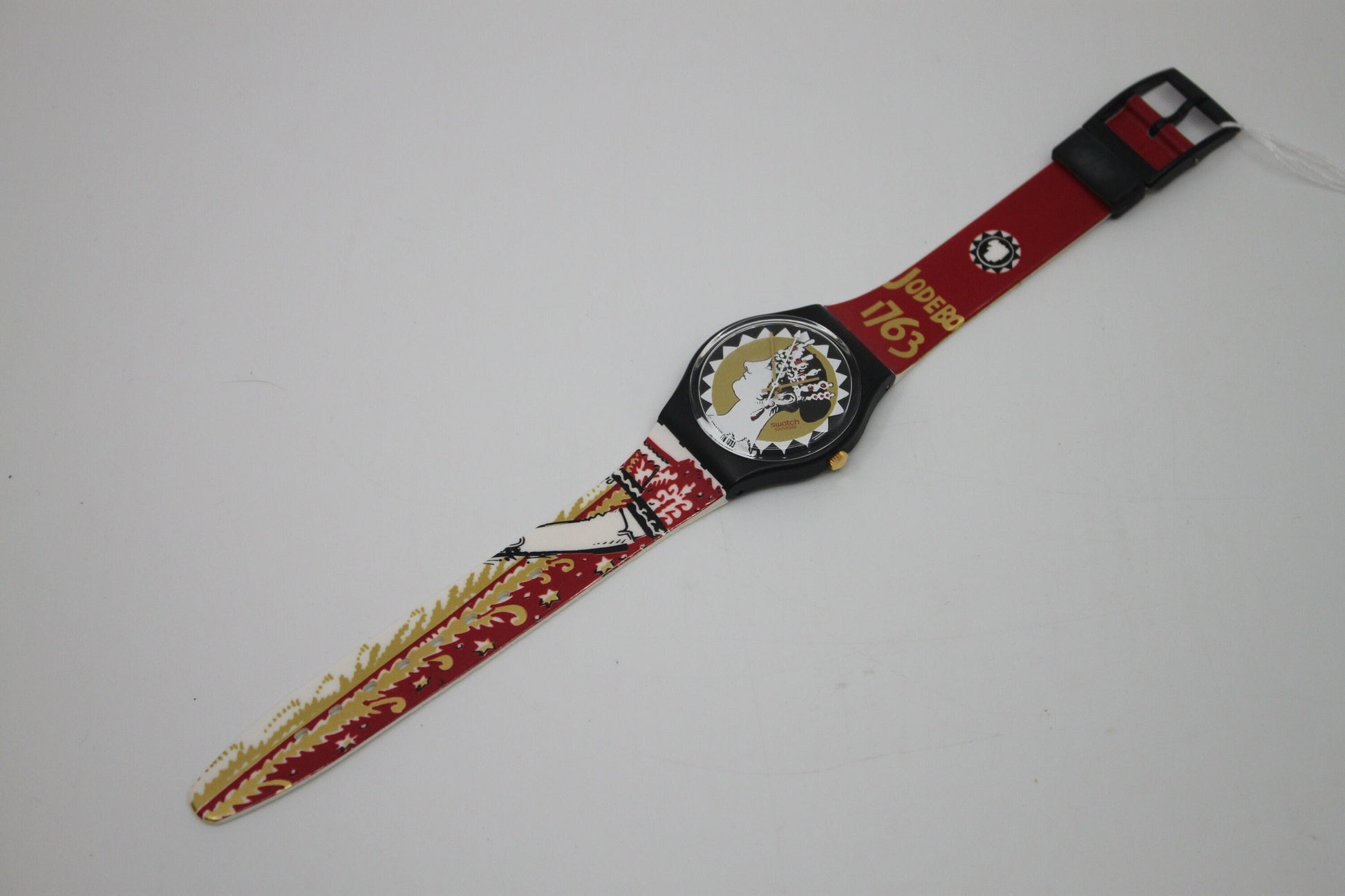 1994 Vintage Gents Swatch 'Aiglette' GB159, NEW OLD STOCK, Never Worn, working 100% with original strap