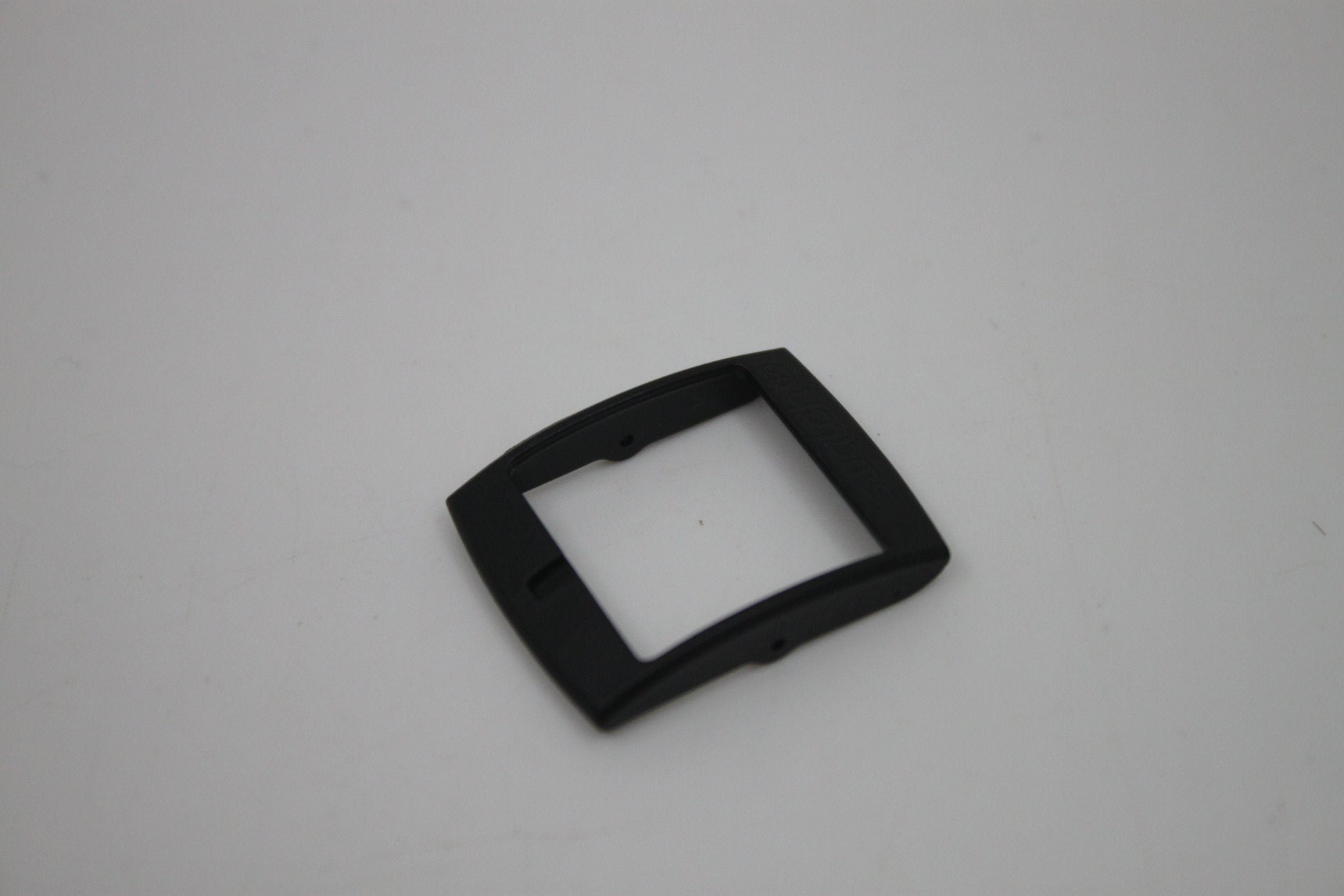 1990s, Vintage Original Swatch Buckle ONLY, for NEW GENTS, Translucent Solid Black, Inside width 20mm