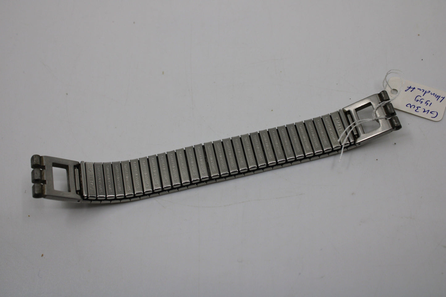 1999, Vintage Swatch Strap, 'Handcuff', GK300 Gents, Good, Used Condition