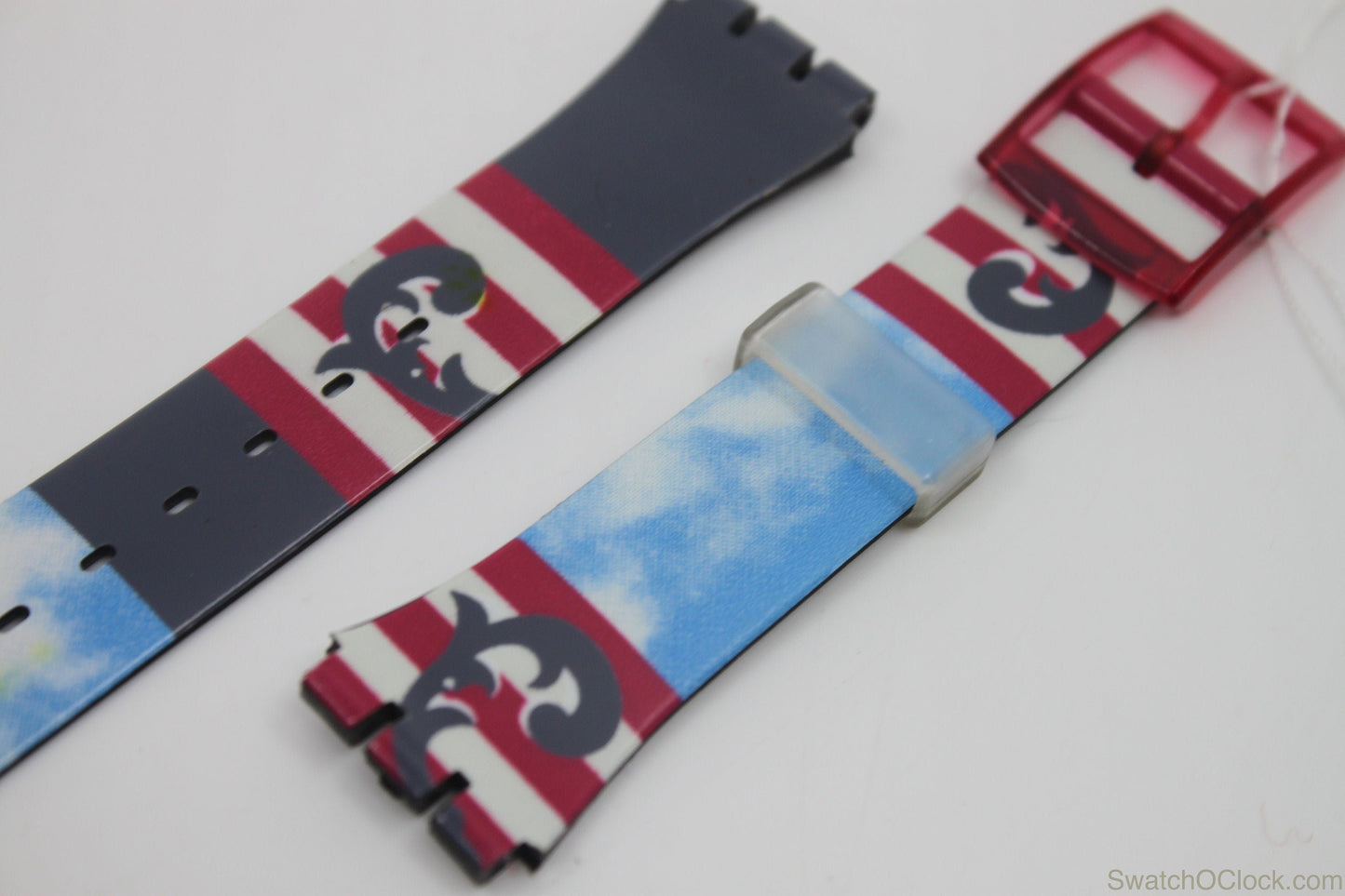 1991, Vintage Swatch Strap, 'The Boss', GR109, 17mm, Gents, New Old Stock