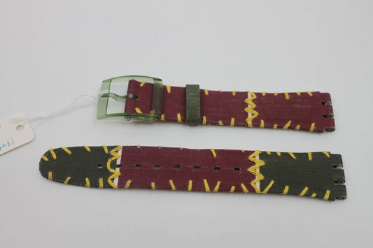 1996, Vintage Swatch Strap, 'Sina Nafasi', GG170, 17mm, Gents, New Old Stock