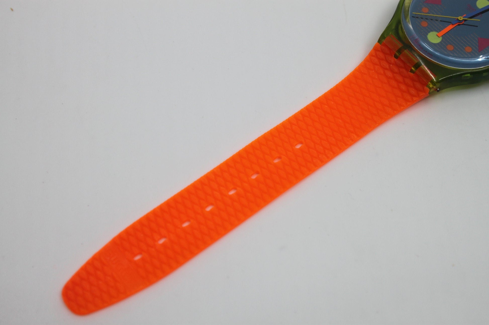 1991 Vintage Gents Swatch 'Tour' GL102, UNUSED and NEW old stock with original, NEW strap