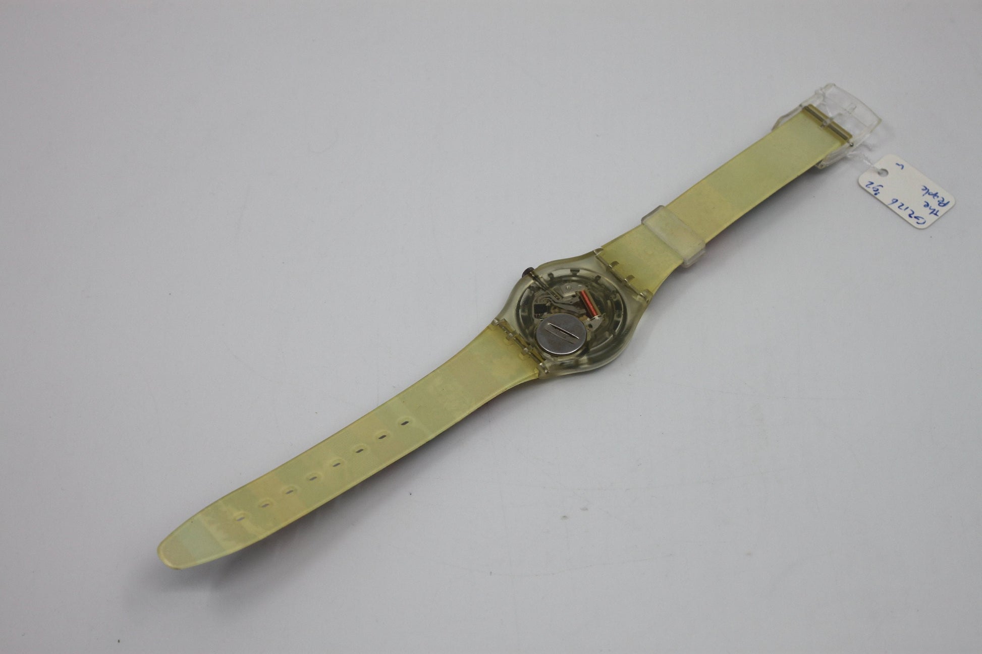 NEW OLD STOCK 1992 Vintage Gents Swatch 'The People' GZ126, working 100% with the original strap