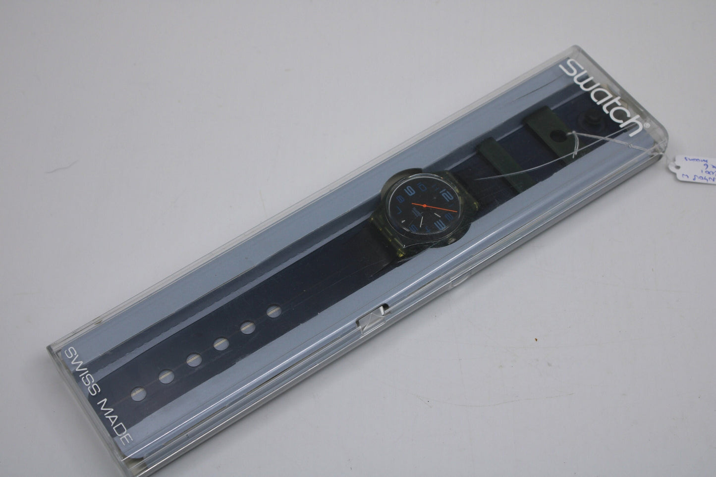 2001 Vintage Gents Swatch, 'The 6 Moons', GN408, NEW and UNWORN, working 100% nice vintage Swatch watch, Special Strap