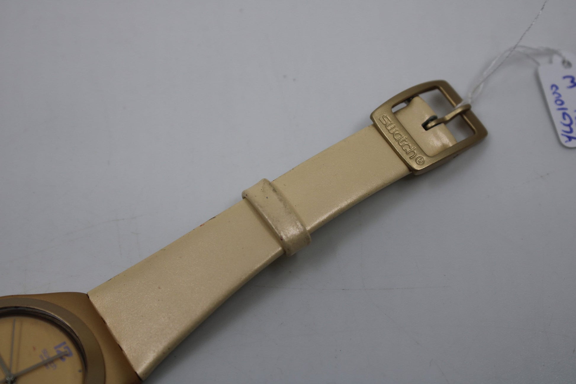 2001, Swatch Irony, 'Falling Star Gold' YCG1000, No Box, Original Strap, Working 100%