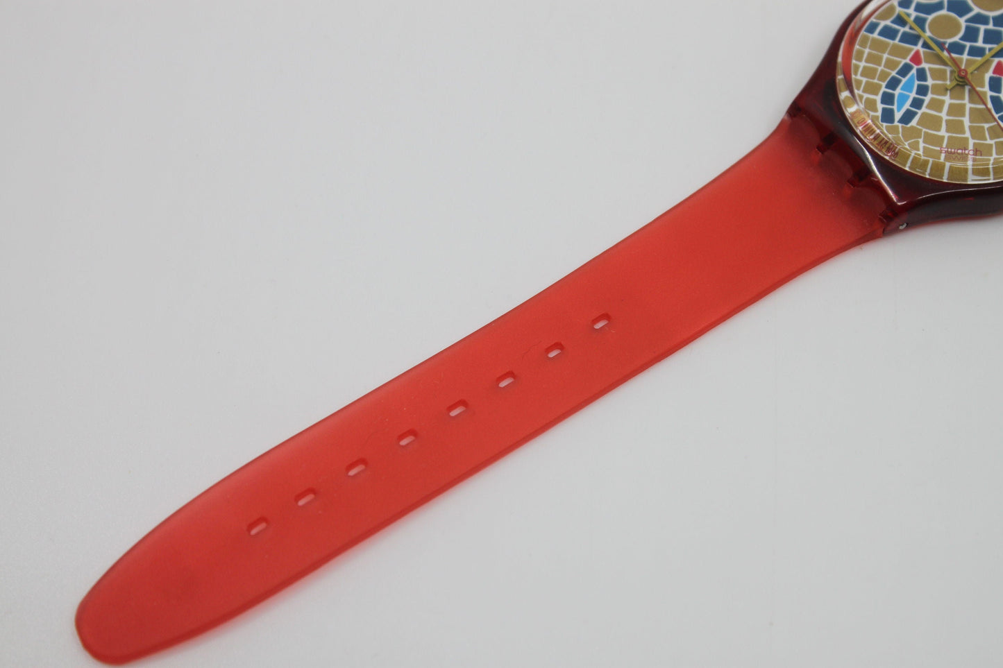 1990, Vintage Gents Swatch, 'Ravenna' GR107, NO box, Nice Original Condition, working 100% brand new, NON-original strap