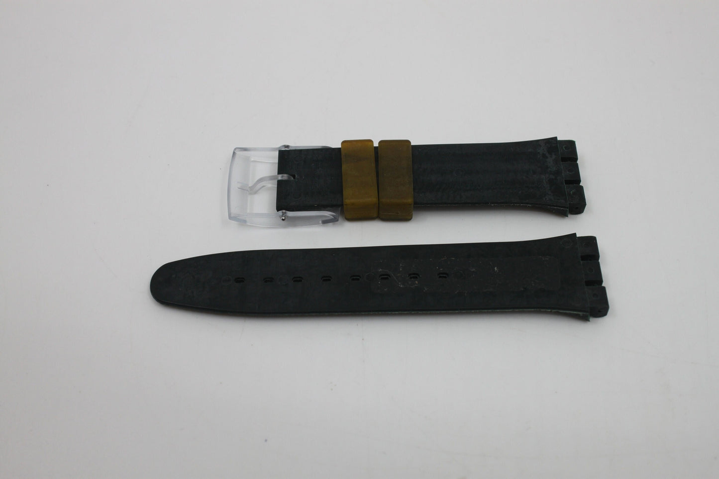 1996, Vintage Swatch Strap, 'Yucca', SBN107, Aqua Chrono, 19mm, NEW OLD STOCK, Never Used