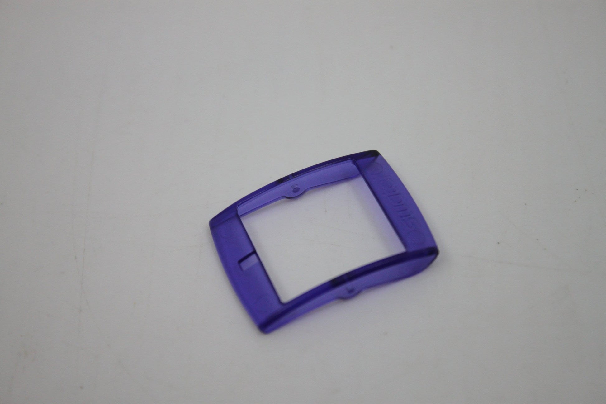 1990s, Vintage Original Swatch Buckle only, for Aqua Chrono (and others?), Translucent Purple