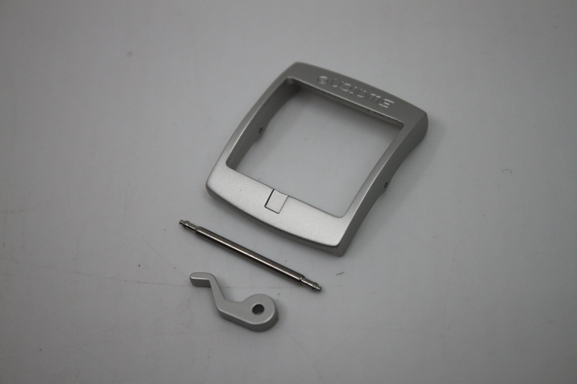 1990s, Vintage Original Swatch Buckle SET, for FUN Scuba ONLY, Grey/Metal/Irony