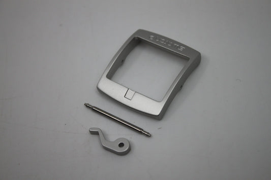 1990s, Vintage Original Swatch Buckle SET, for FUN Scuba ONLY, Grey/Metal/Irony