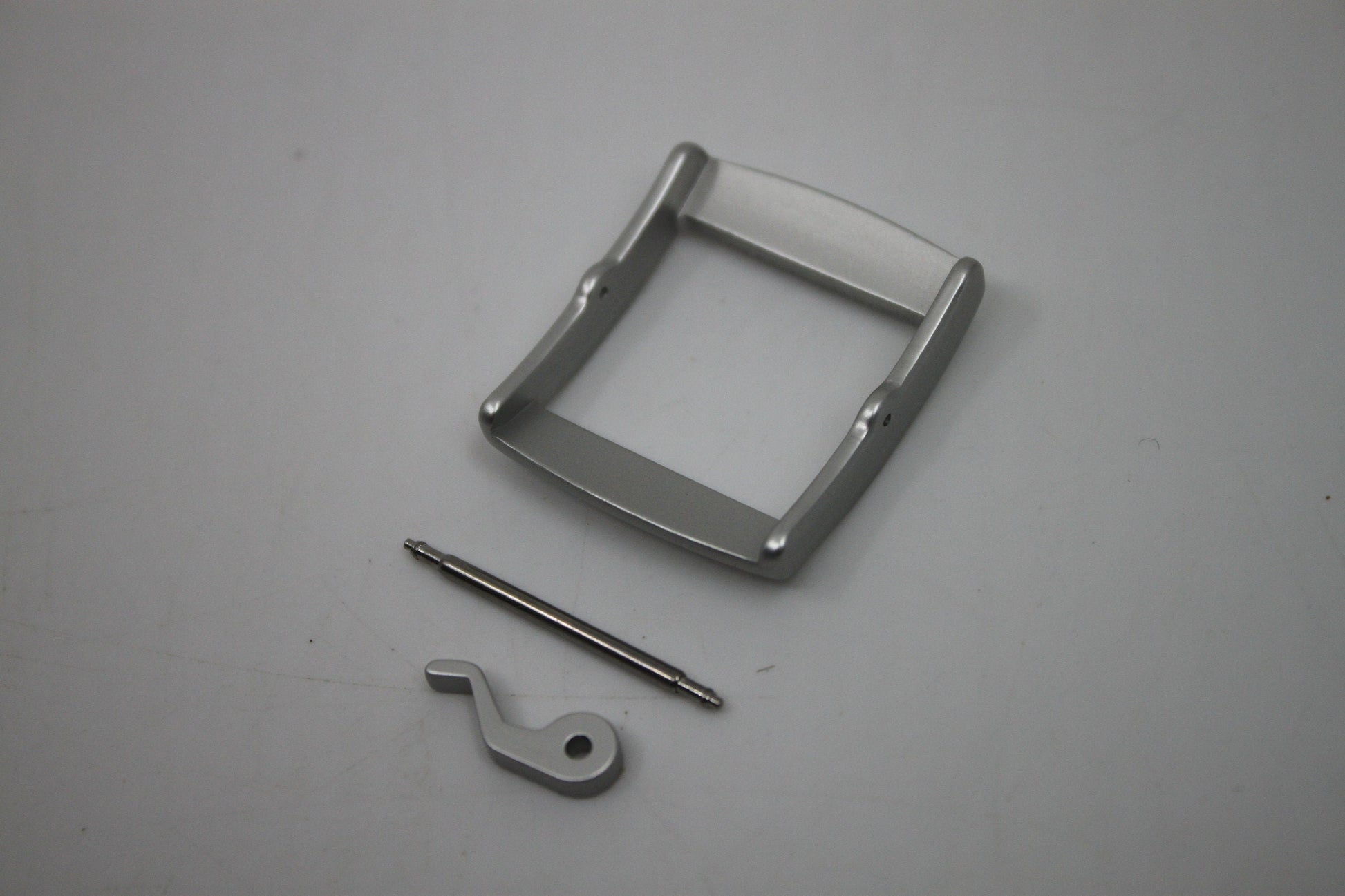 1990s, Vintage Original Swatch Buckle SET, for FUN Scuba ONLY, Grey/Metal/Irony