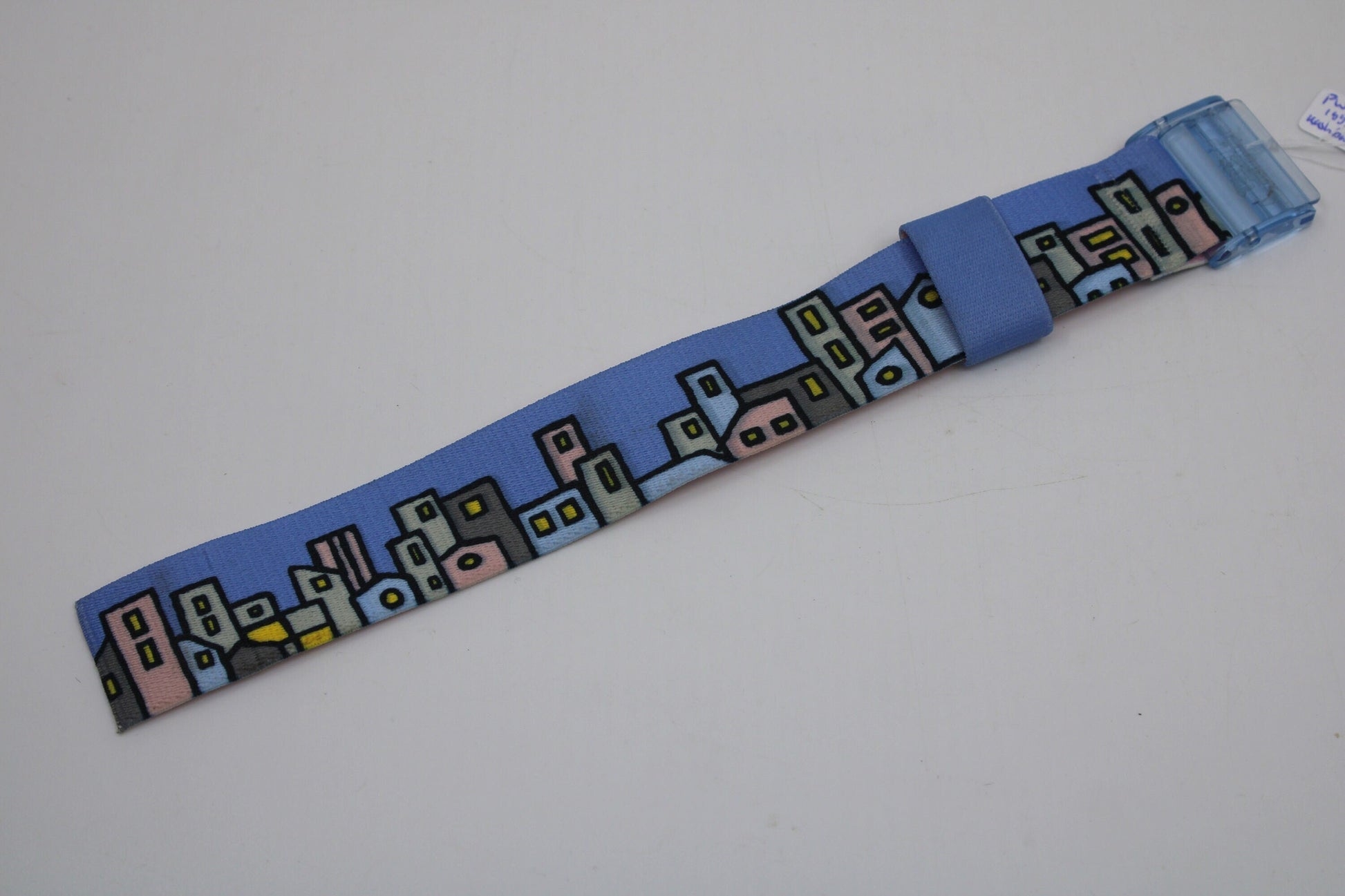 1993 Vintage Pop Swatch Strap, 'Kashbahnight', PWN112, PopSwatch, Unused, NEW OLD STOCK