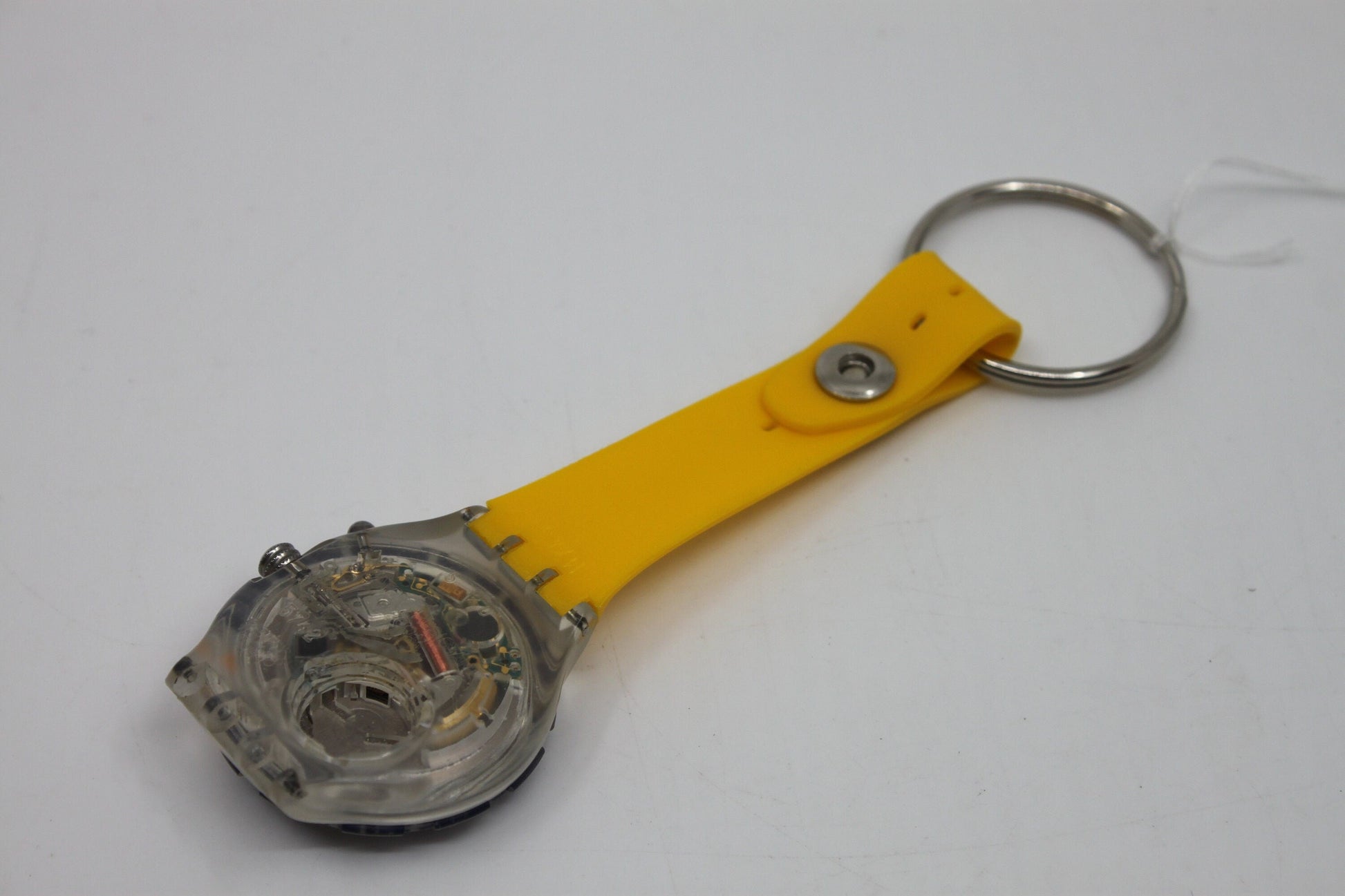 Unique, Vintage Swatch Keychain, SDK906, 1995, 'Seetang', made from recycled, NON-working Scuba Swatch watch