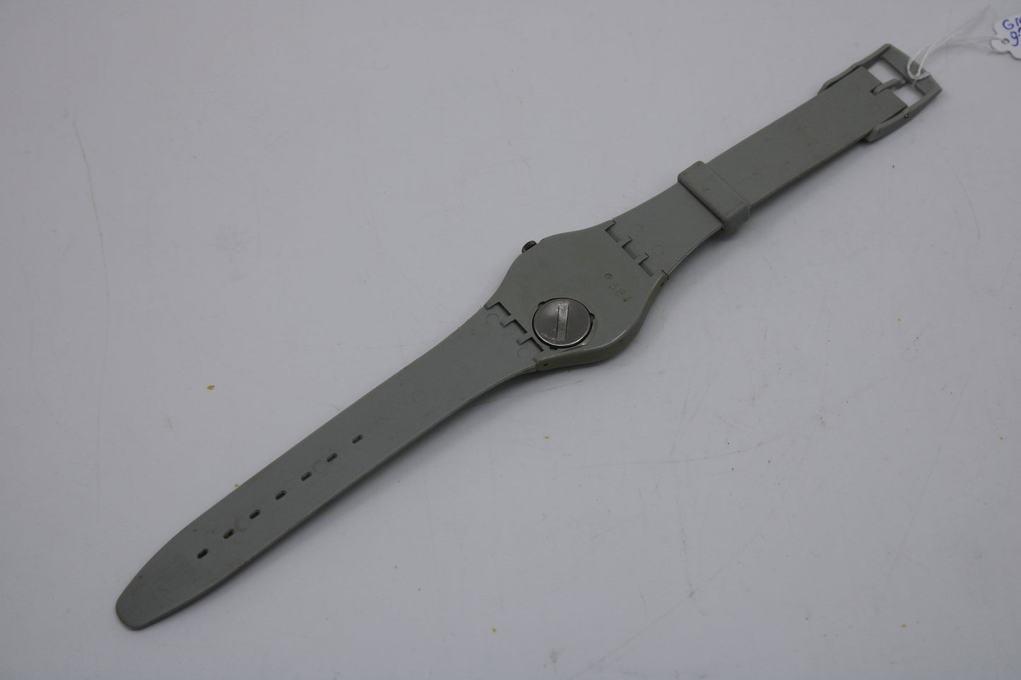 1984, SECOND YEAR Swatch, Gents, 'Grey Markers', GM400, Near Mint Condition, 100% working, Original Strap
