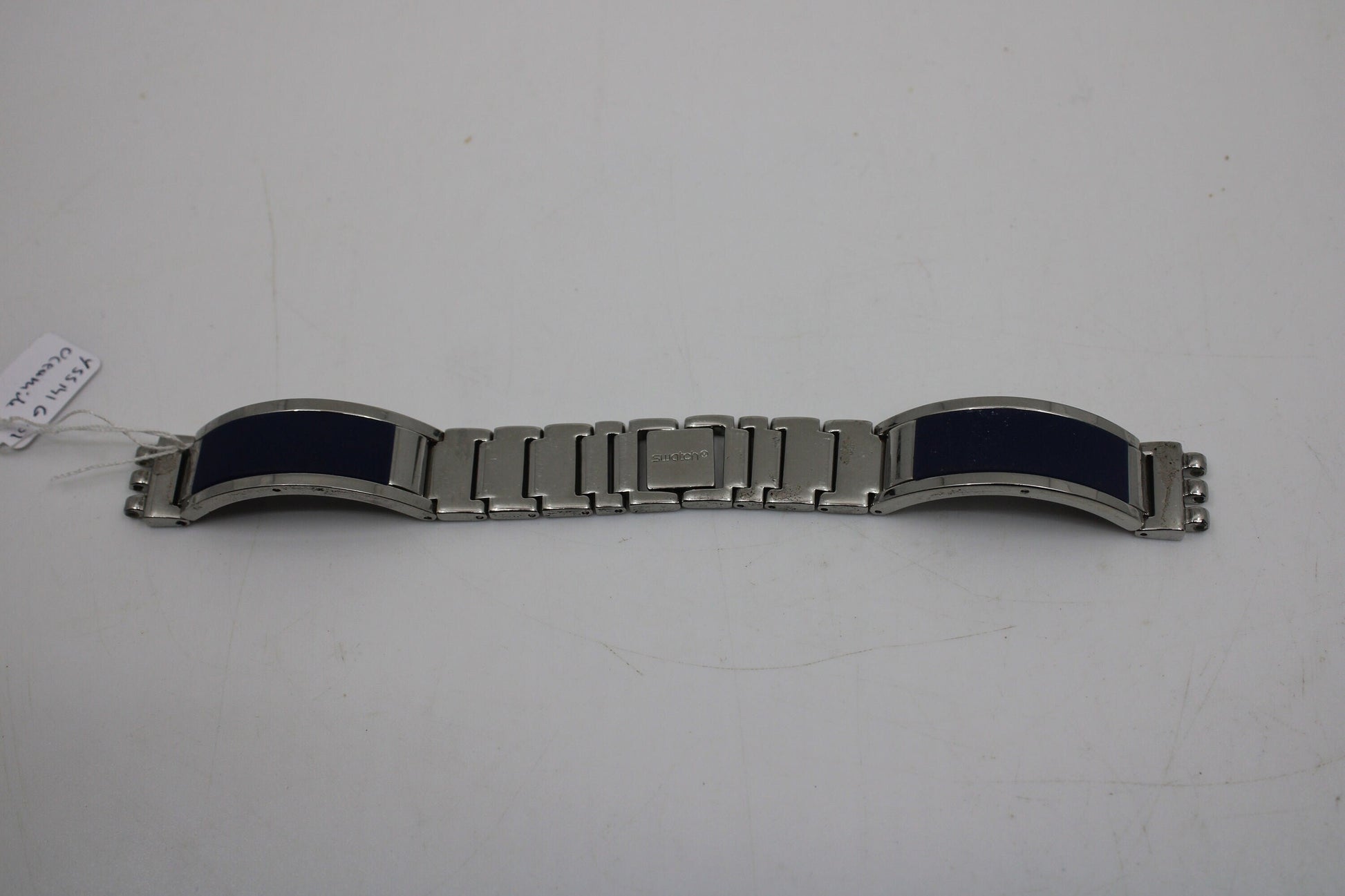 2001, Vintage Ladies Irony Swatch Strap, 'Oceanide', 12mm, YSS141G, New Old Stock
