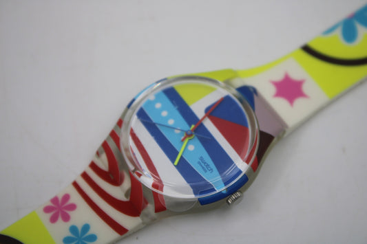2001 NEW OLD STOCK 'Visionnaire', GK346, working 100% nice early vintage Swatch watch, very collectable