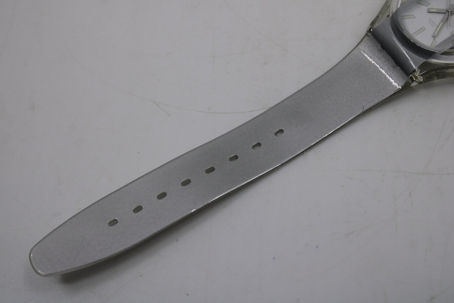 2001 Vintage Gents Swatch 'Masking' GK335, UNUSED and NEW old stock with original box and accessoires