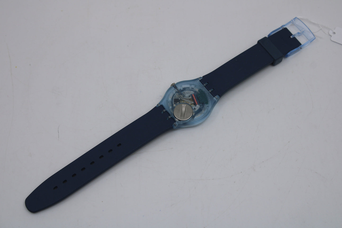 2000 Vintage Swatch Access watch 'Blue Jacket', SKN104, working 100% New Old Stock, Unworn, WITH original strap
