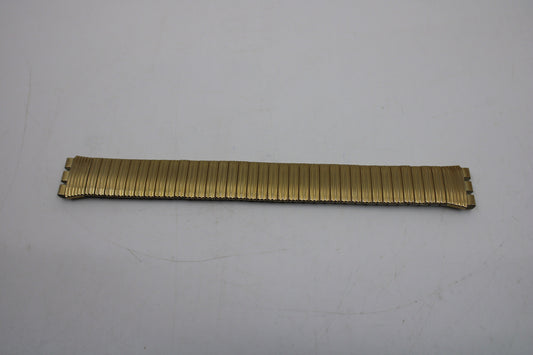 1998, Vintage Swatch Gold Flexi Strap, 17mm, New Old Stock, Never Worn, Eredita, GK722