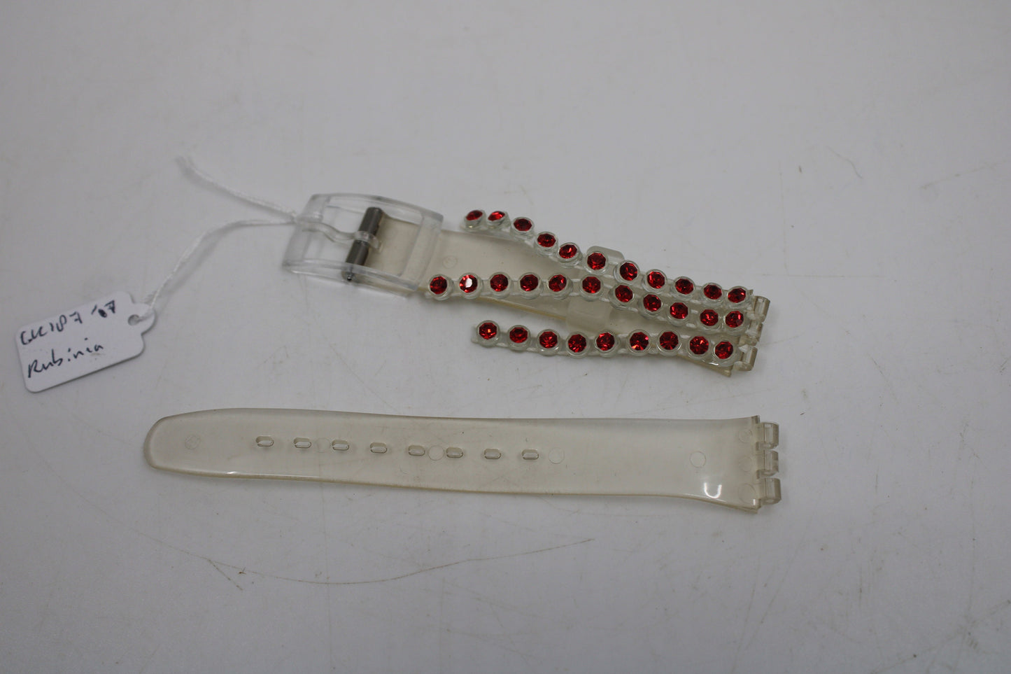 Vintage Swatch Strap, 'Rubinia' LK187, 12mm, Ladies, New Old Stock