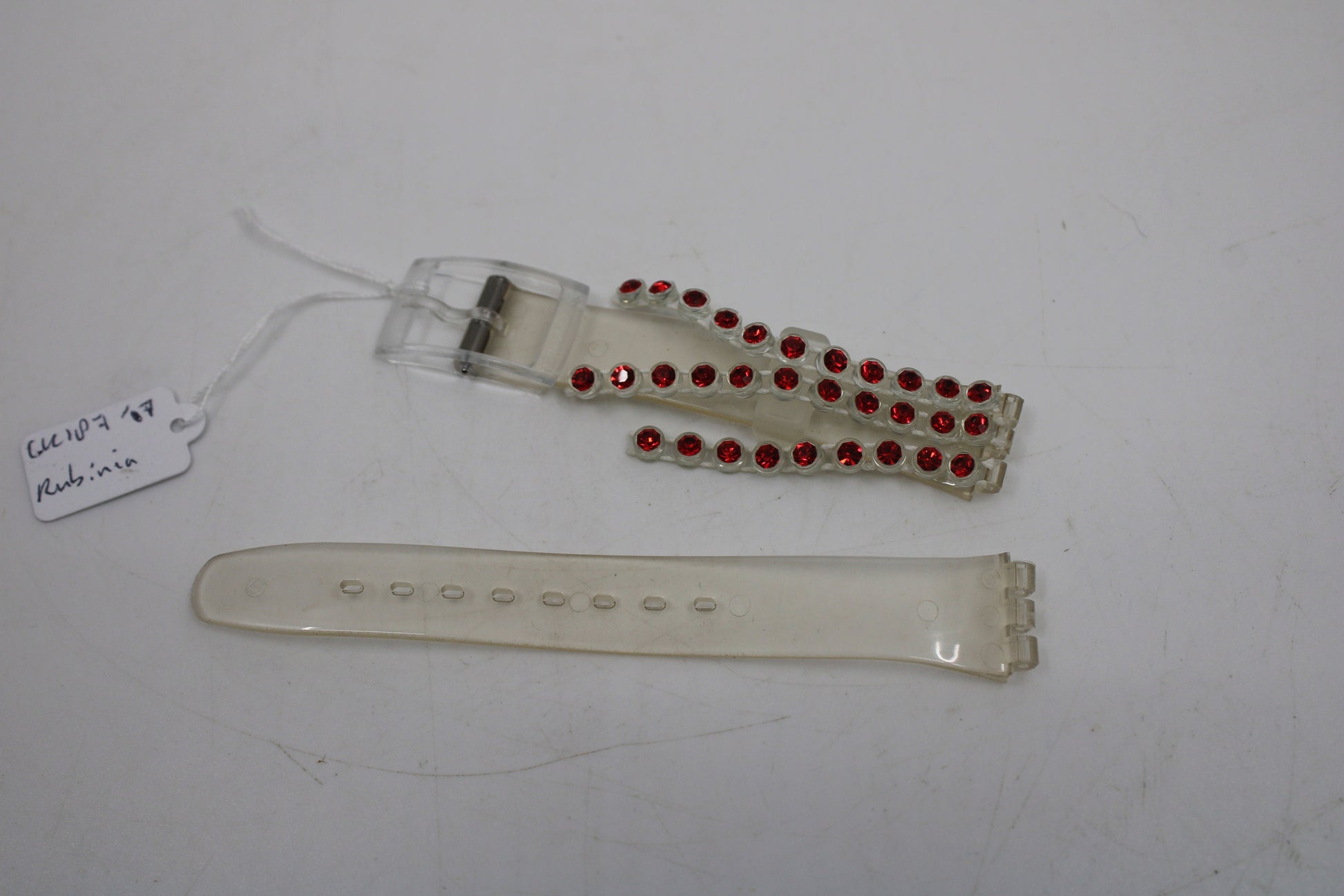 Vintage Swatch Strap, 'Rubinia' LK187, 12mm, Ladies, New Old Stock