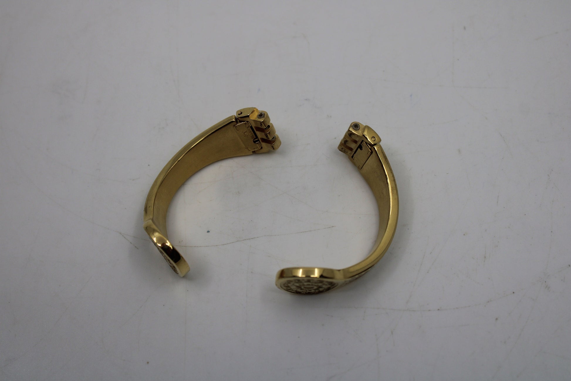 Vintage Ladies Irony Swatch Strap, 'Stateliness Glimmer', 12mm, YSG121H, New Old Stock