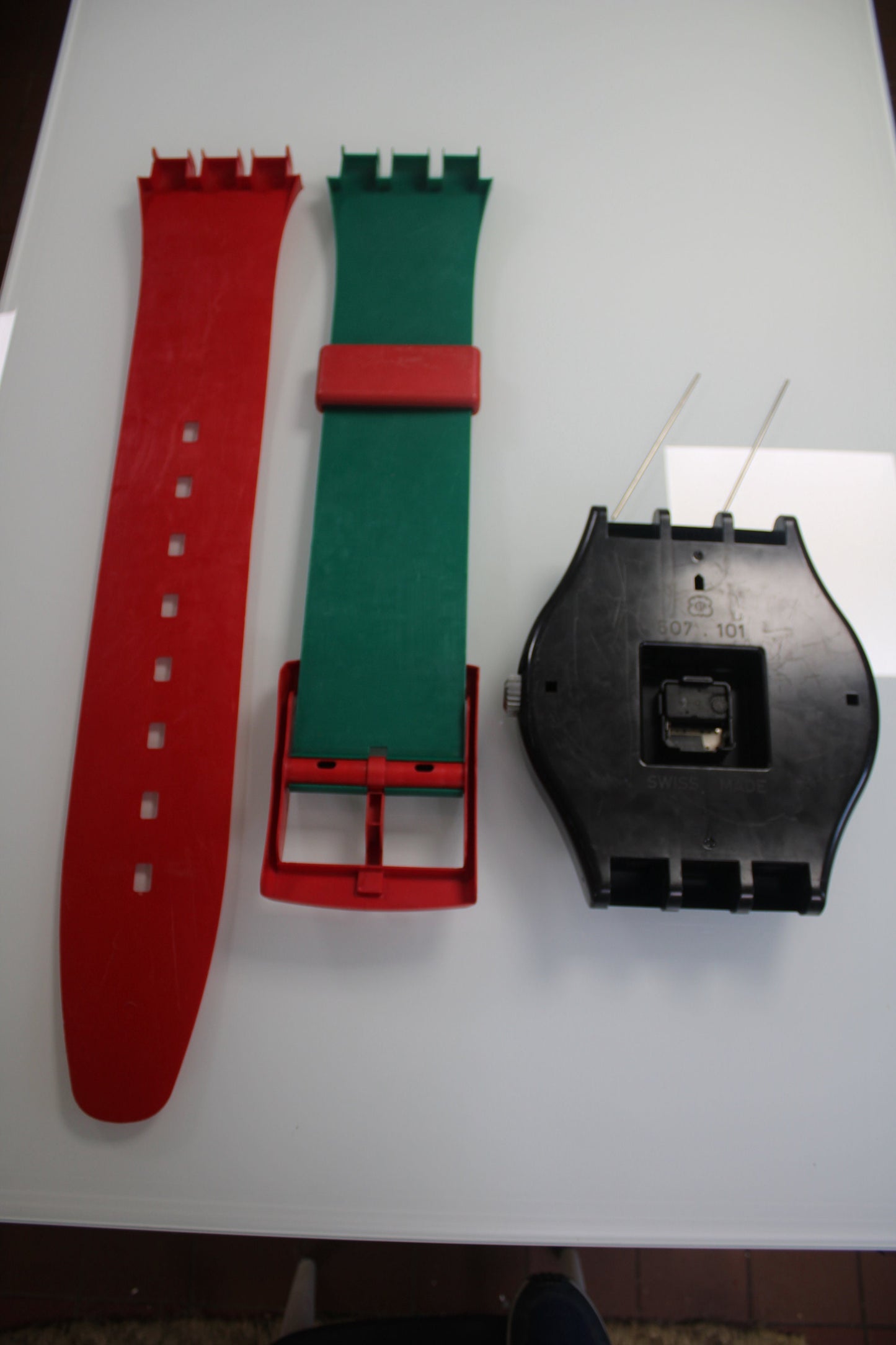 VERY Good condition 1986 Maxi Swatch, 'Sir Swatch', MGB111 unique, Nice condition, working 100%