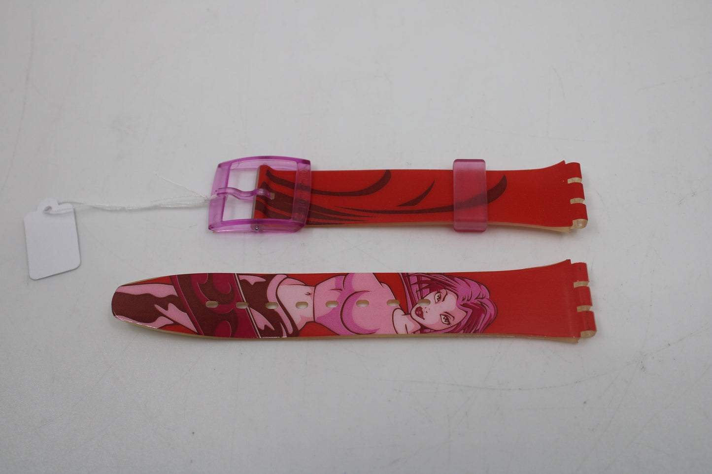 Vintage Swatch Strap, 'Surfer Babe', GR148, 17mm, Gents, New Old Stock