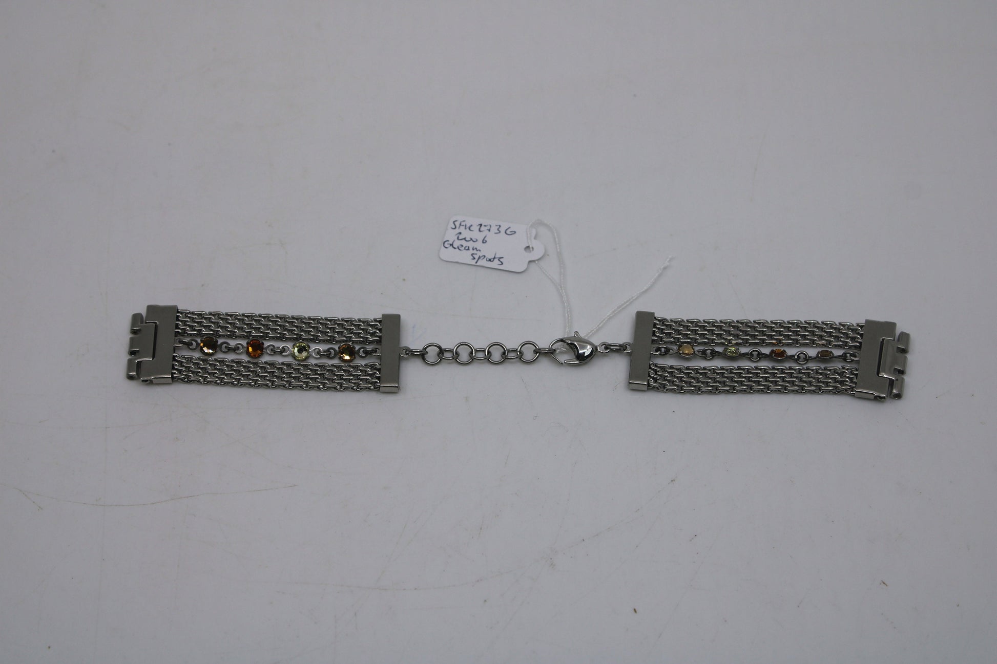 Vintage Skin Swatch Strap, 'Gleam Spots', SFK273G, New Old Stock, never worn