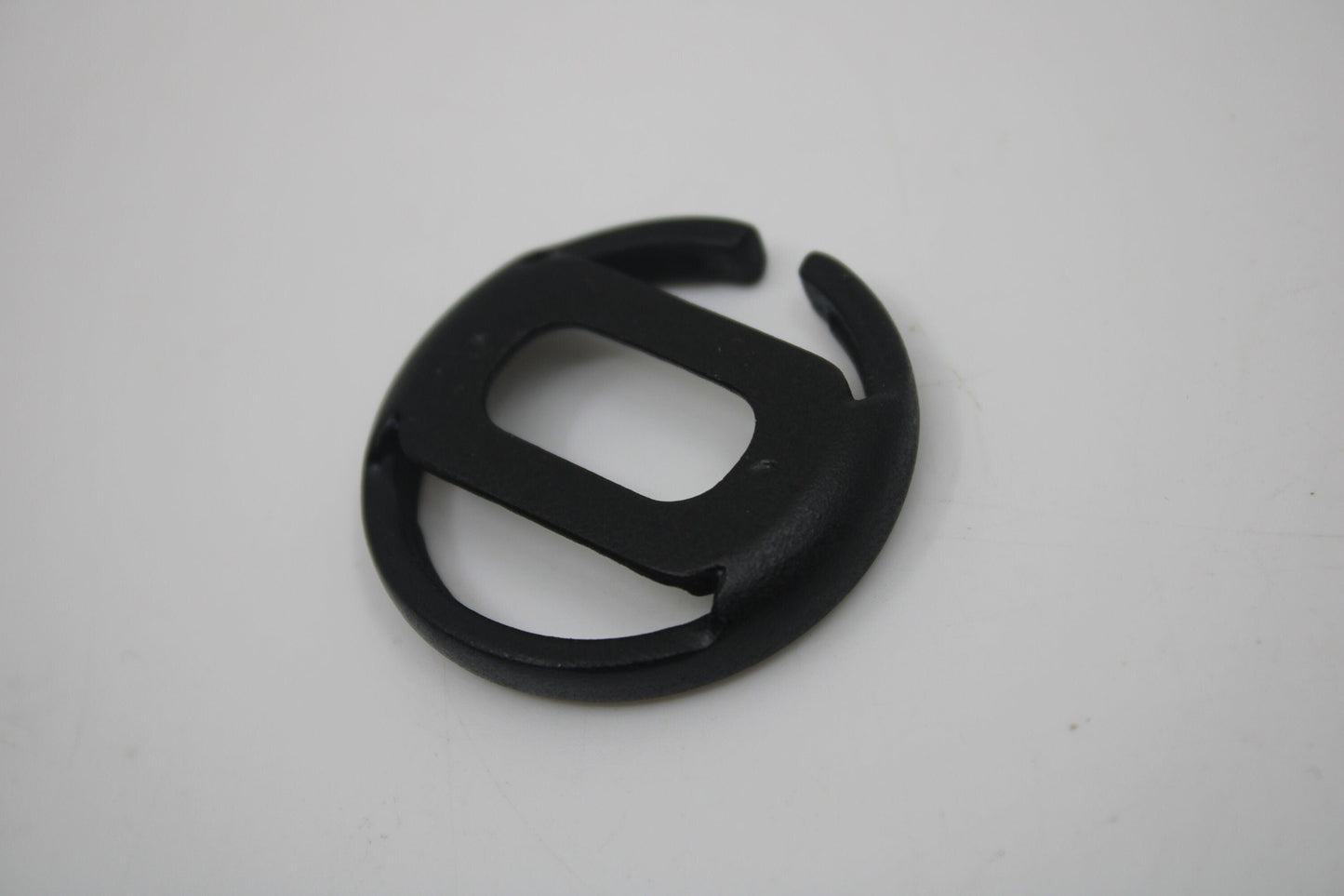 3D Printed Version Pop Swatch Midi Size Ring, Brand New, Matt Black