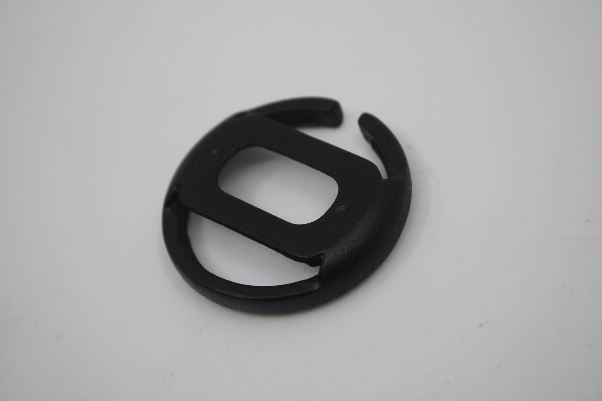 3D Printed Version Pop Swatch Midi Size Ring, Brand New, Matt Black