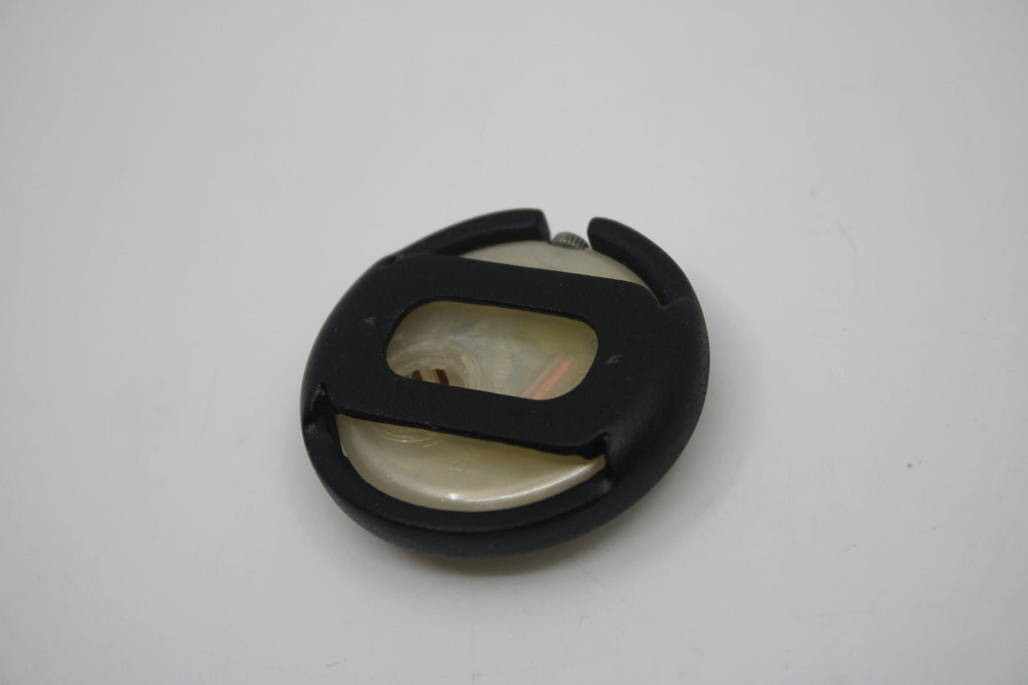 3D Printed Version Pop Swatch Midi Size Ring, Brand New, Matt Black