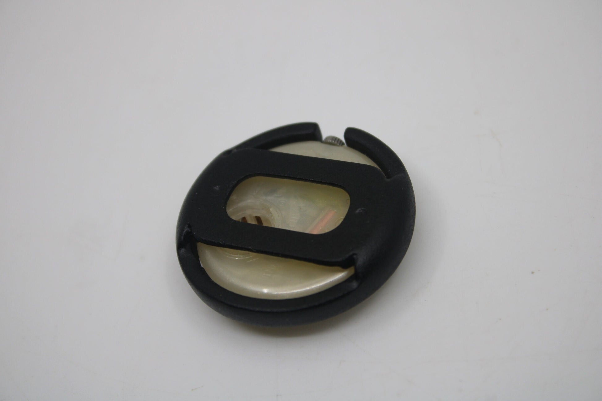3D Printed Version Pop Swatch Midi Size Ring, Brand New, Matt Black