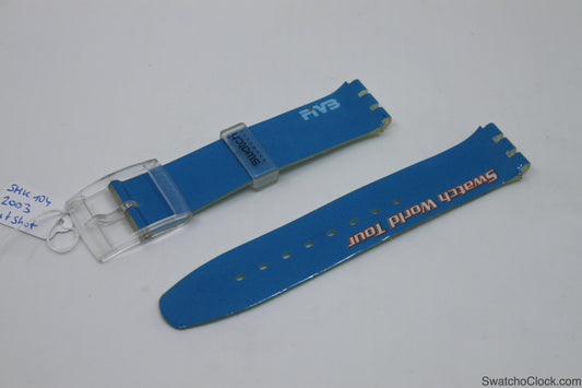 2003, Vintage Scuba Swatch Strap, 'Cut Shot', SHK104, Scuba, New Old Stock