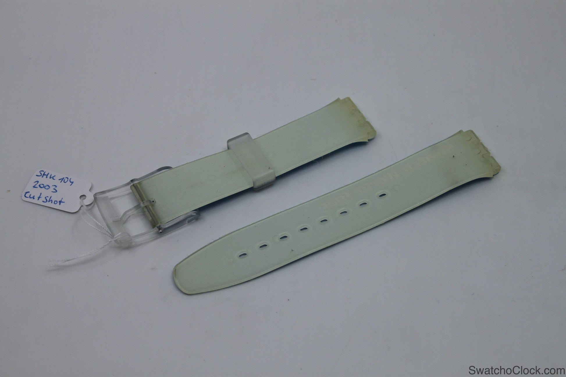 2003, Vintage Scuba Swatch Strap, 'Cut Shot', SHK104, Scuba, New Old Stock