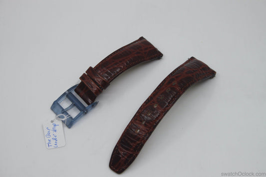 Early 90s, Swatch The Beep, used leather strap, in good condition