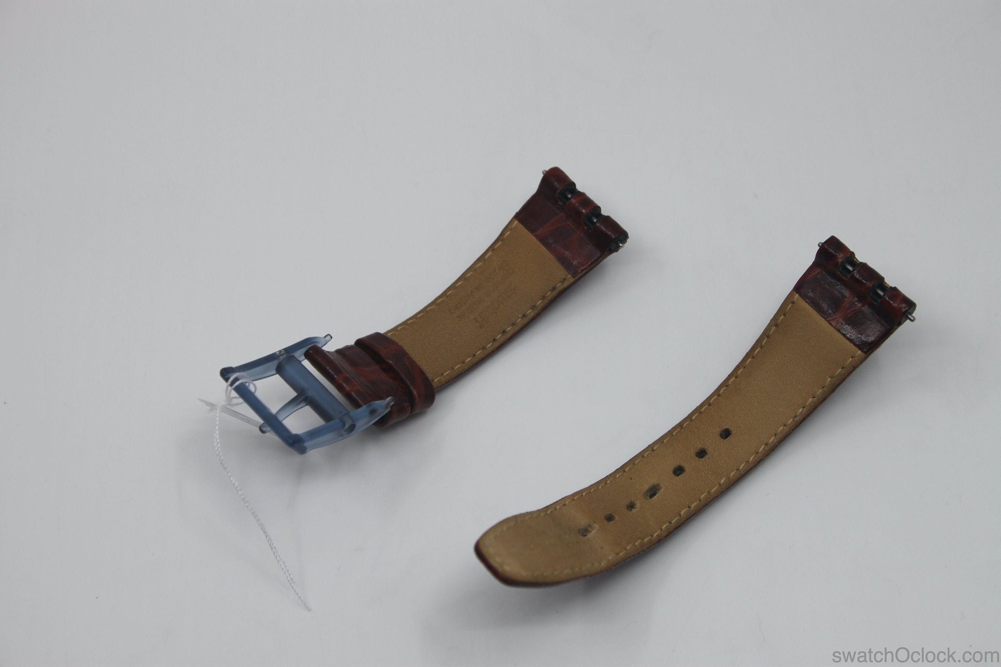 Early 90s, Swatch The Beep, used leather strap, in good condition