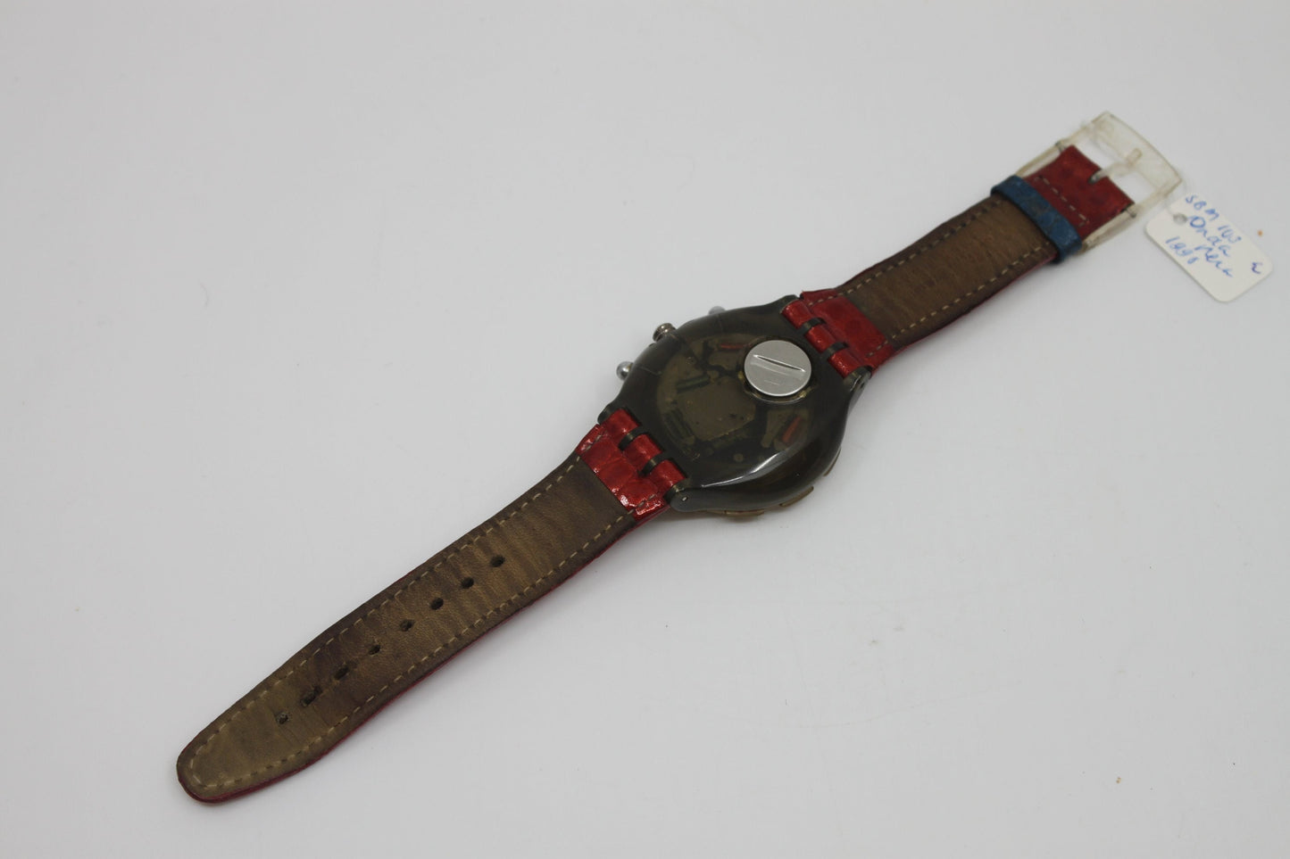 1996 Vintage Swatch Aqua-Chrono Scuba 'Onda Nera' SBM103, nice condition, working 100%