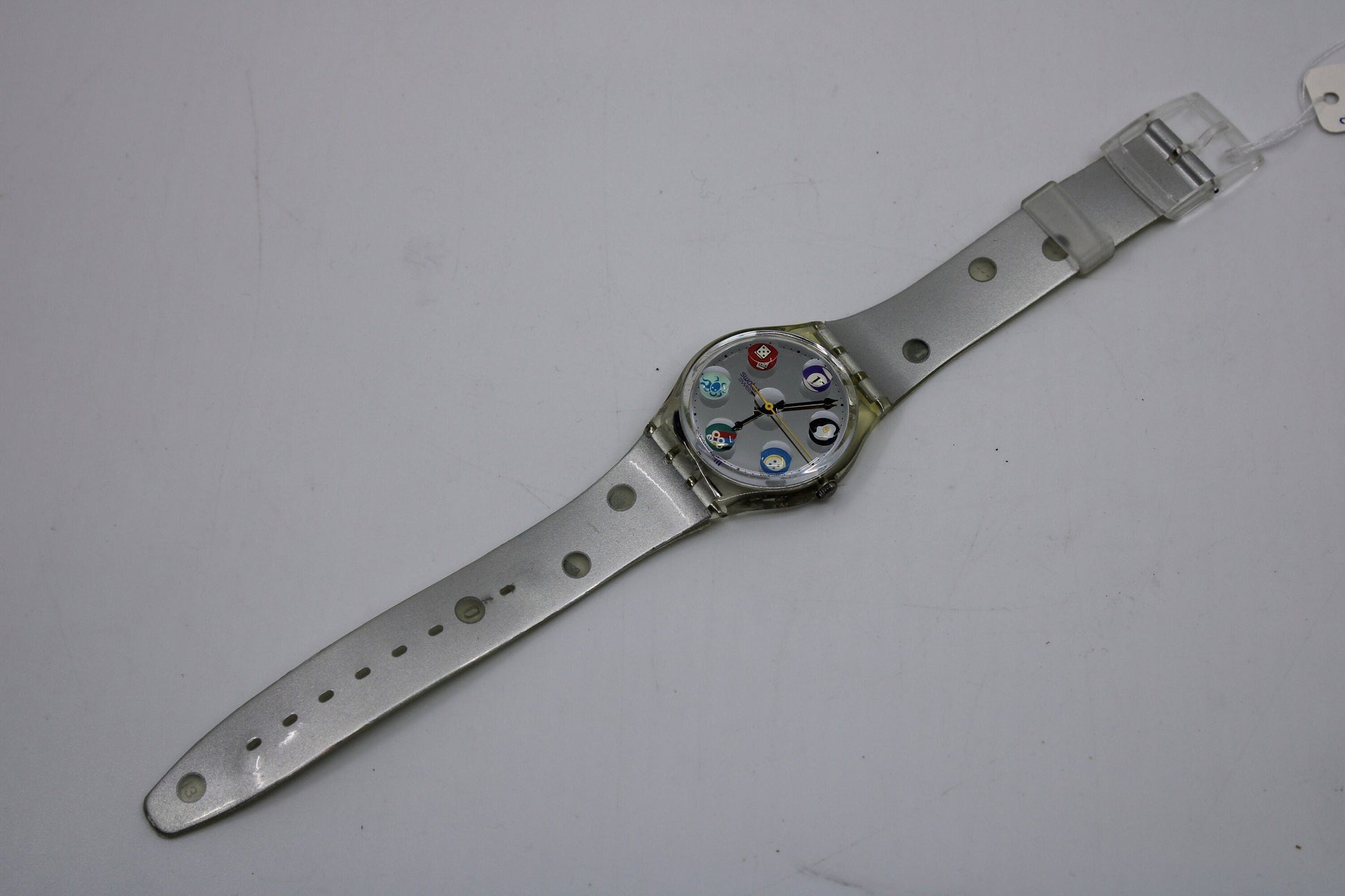 1996, Swatch, Gents, 'Lens Heaven', GK214, MINT possibly NEW and Unworn Condition, 100% working, original undamaged strap