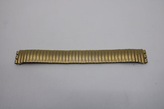 1990s, Vintage Swatch Gold Flex Strap, 17mm, New Old Stock, Never Worn