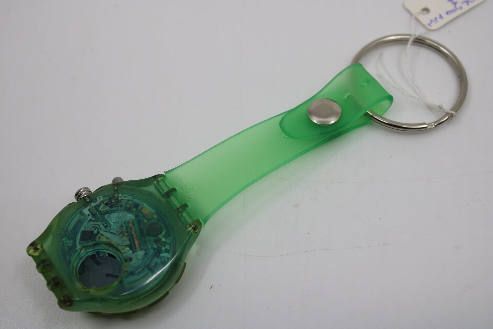 Unique, Vintage Swatch Keychain, SDL900, 1997, 'Reef', made from recycled, NON-working Scuba Swatch watch