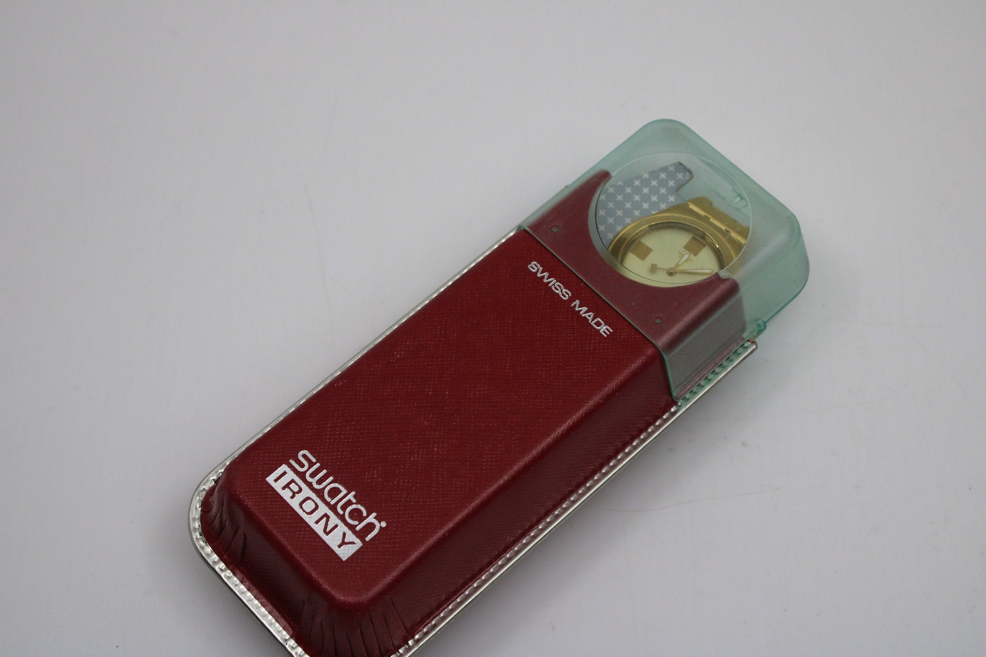 2001, Swatch Irony, 'Goldenbird' YLG400G, Original Box, NEW OLD STOCK, Never Worn, Working 100%